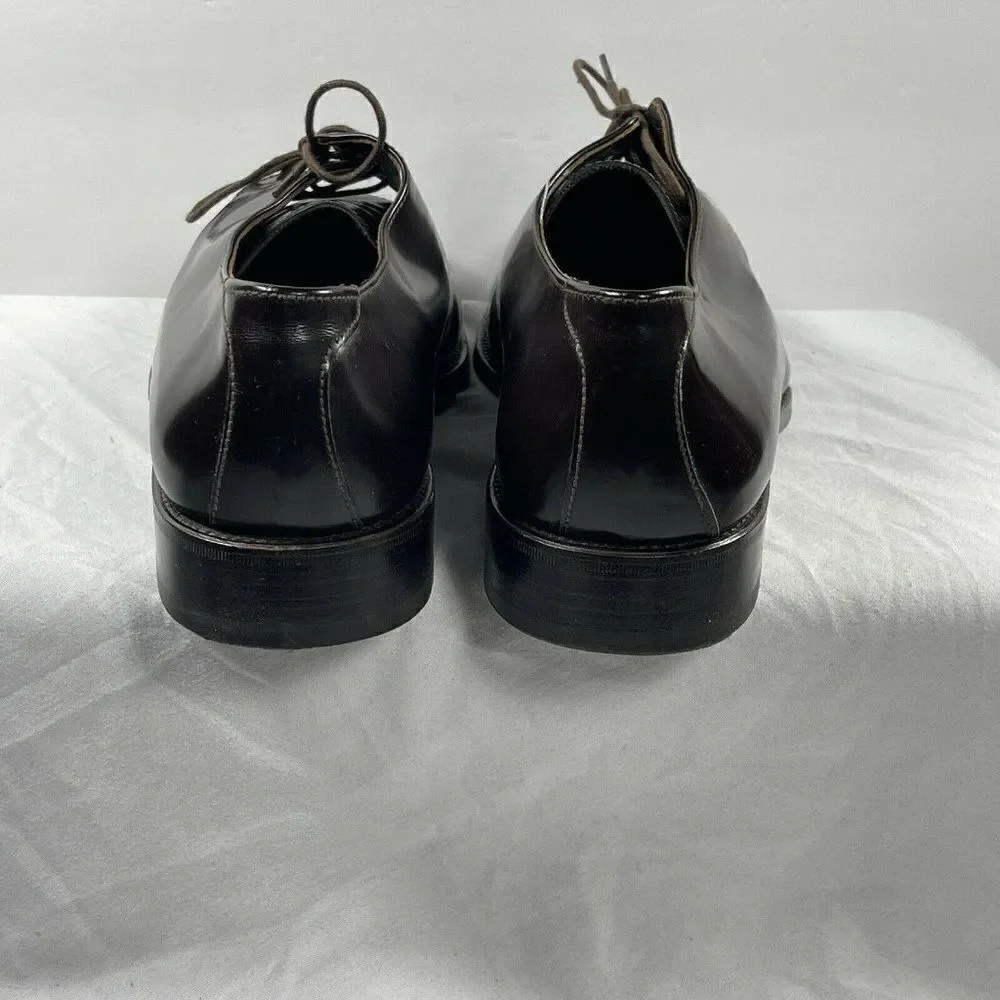 To Boot New York Adam Derrick Mens Brown Leather Oxford Dress Shoes 3221 Size 13
